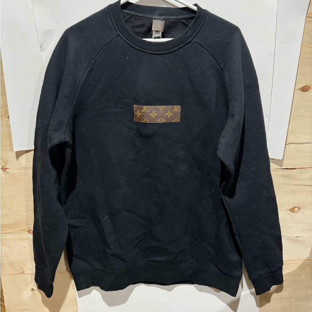 Louis Vuitton Women's Black and Brown Jumper
